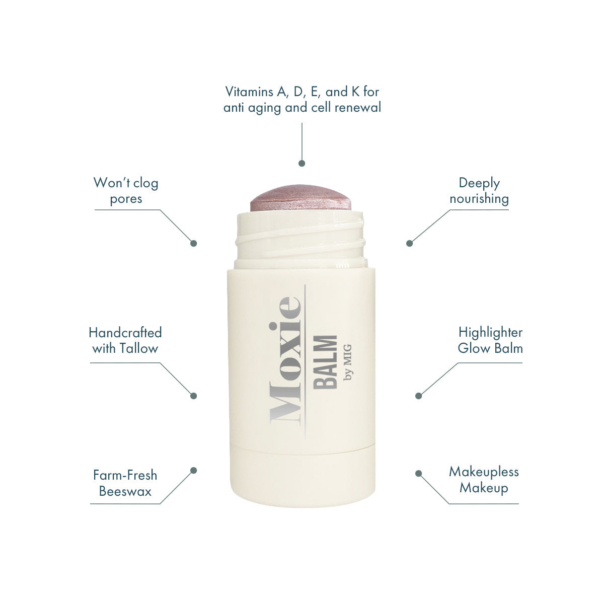 Moxie Brilliance Highlighter w/ Tallow