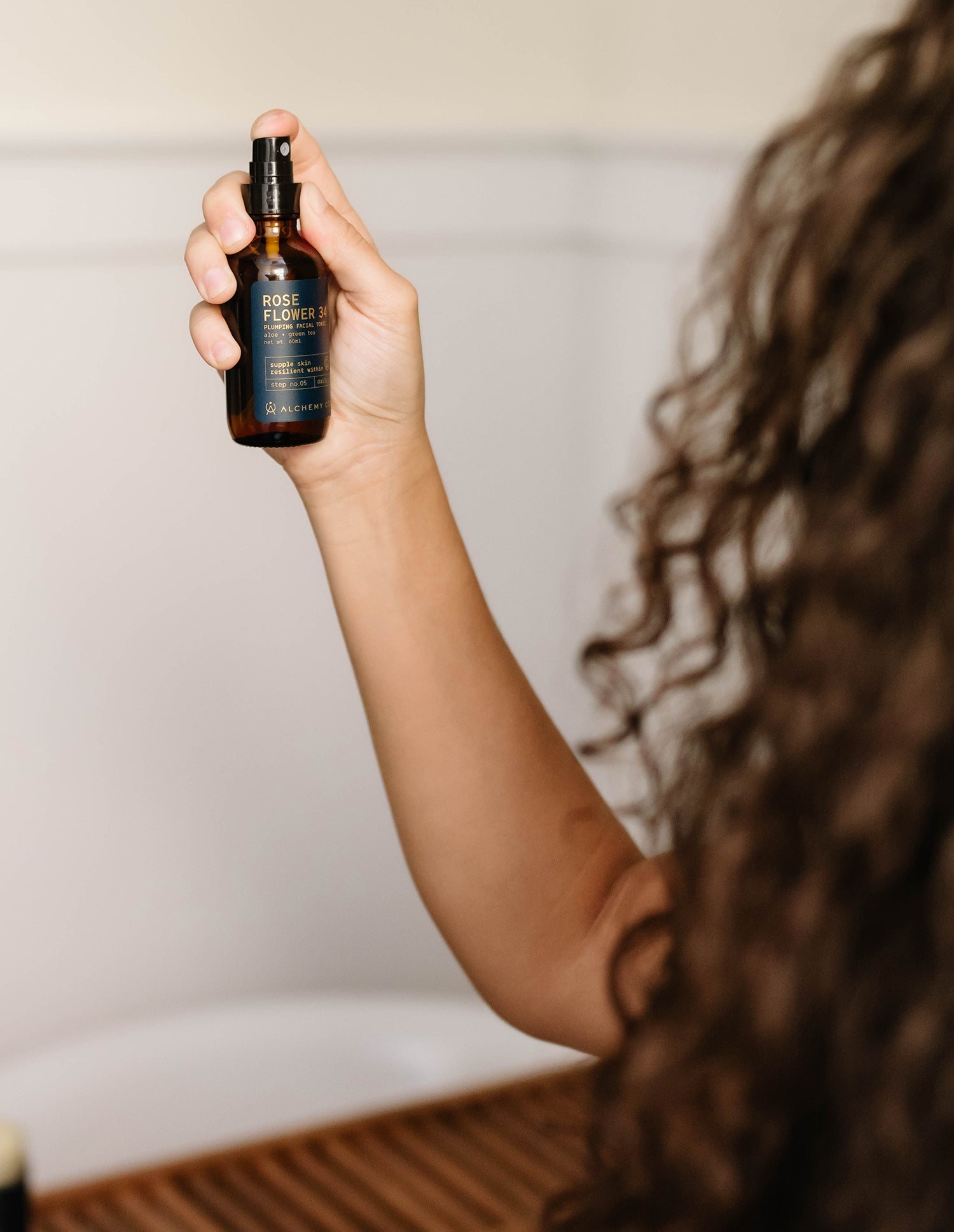 Reparative Facial Toner  Soothing, Balancing Skincare with Rose Flower | Alchemy Code