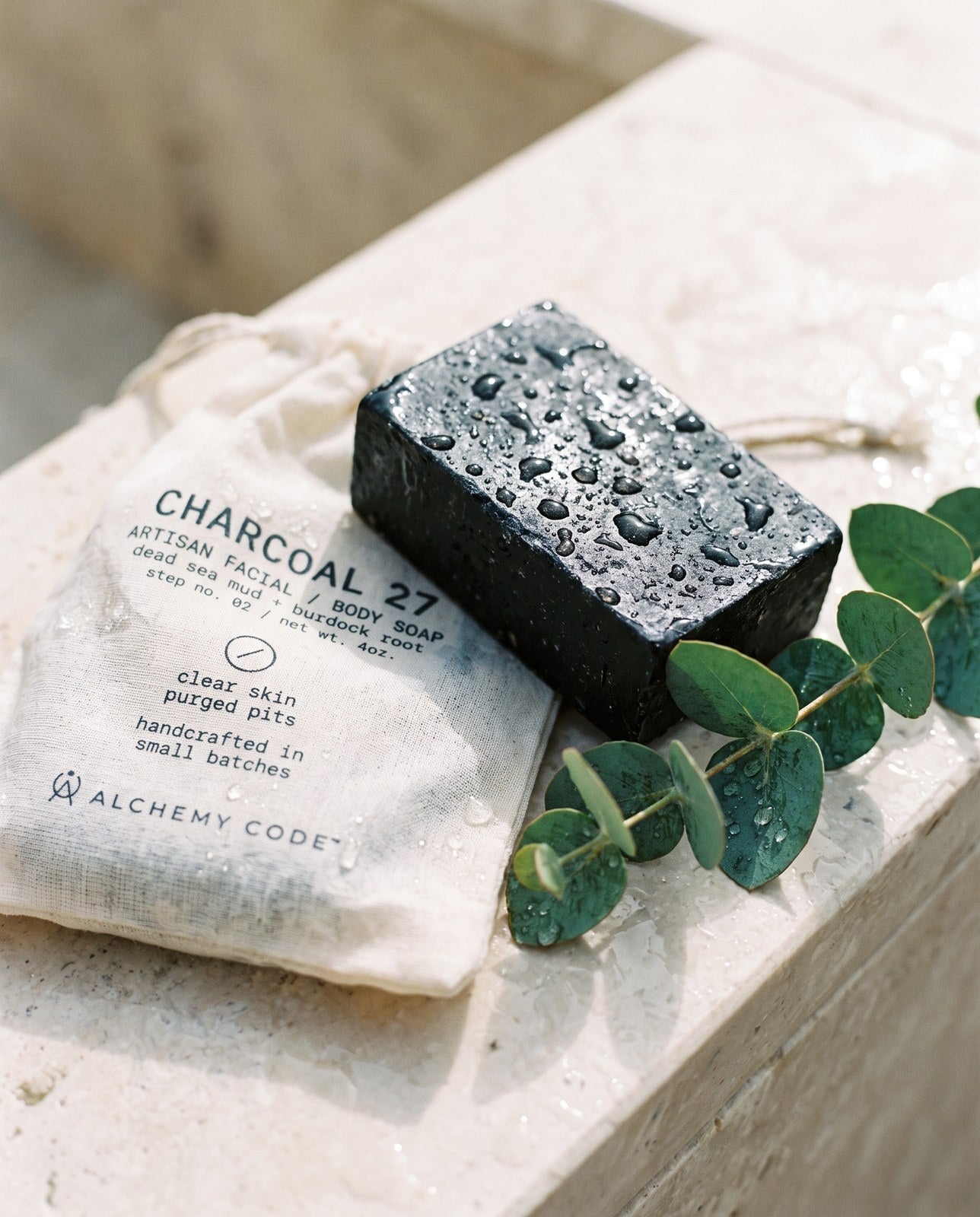 CHARCOAL 27 Detox Soap | Activated Charcoal Face + Body Cleanser